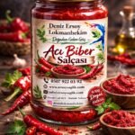 EV YAPIMI DOĞAL ACI BİBER SALÇASI